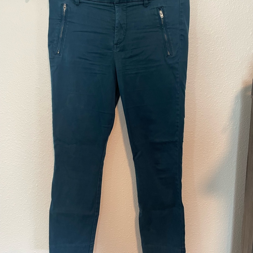 Level 99 Navy Blue Straight Leg Pants